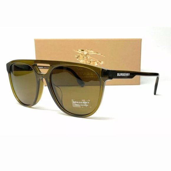 Burberry Men's Oliver Green Sunglasses! - Picture 1 of 3
